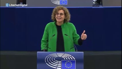 La bronca de Dolors Montserrat a Sánchez en el parlamento Europeo y ante Puigdemont