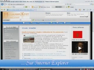 Recherche musiques et vidéos