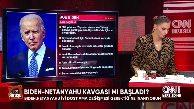 Biden-Netanyahu kavgası mı başladı? Hakeme saldırının cezası ne? İsrail tünel planını devreye soktu mu? Gece Görüşü'nde konuşuldu