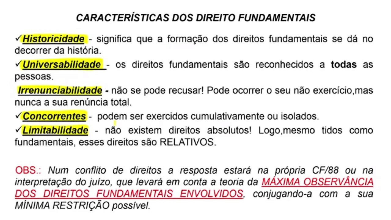 Aula 6.1 Direitos e Deveres Individuais e Coletivos Parte I - DIREITO CONSTITUCIONAL