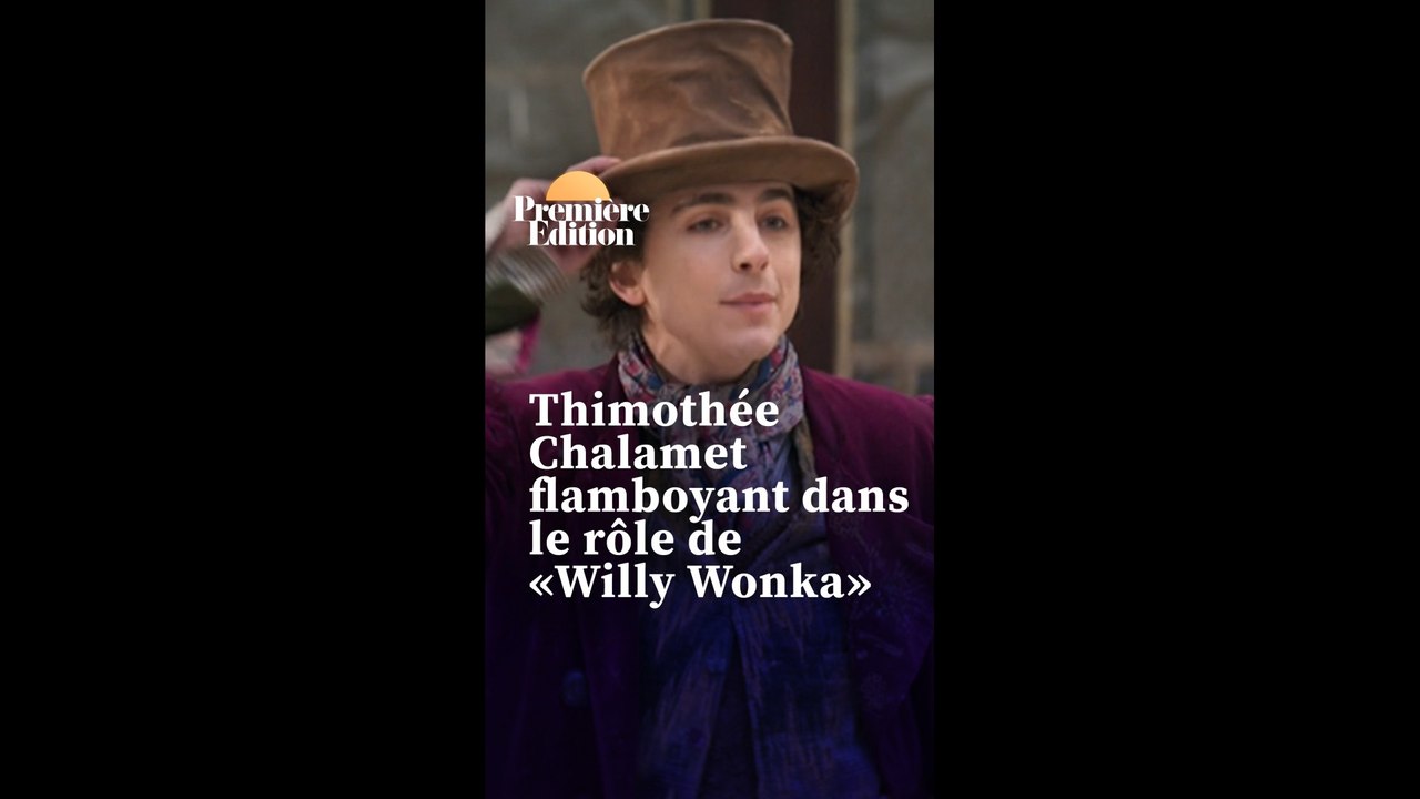 Le film "Willy Wonka" avec Thimothée Chalamet sort ce mercredi dans les salles obscures