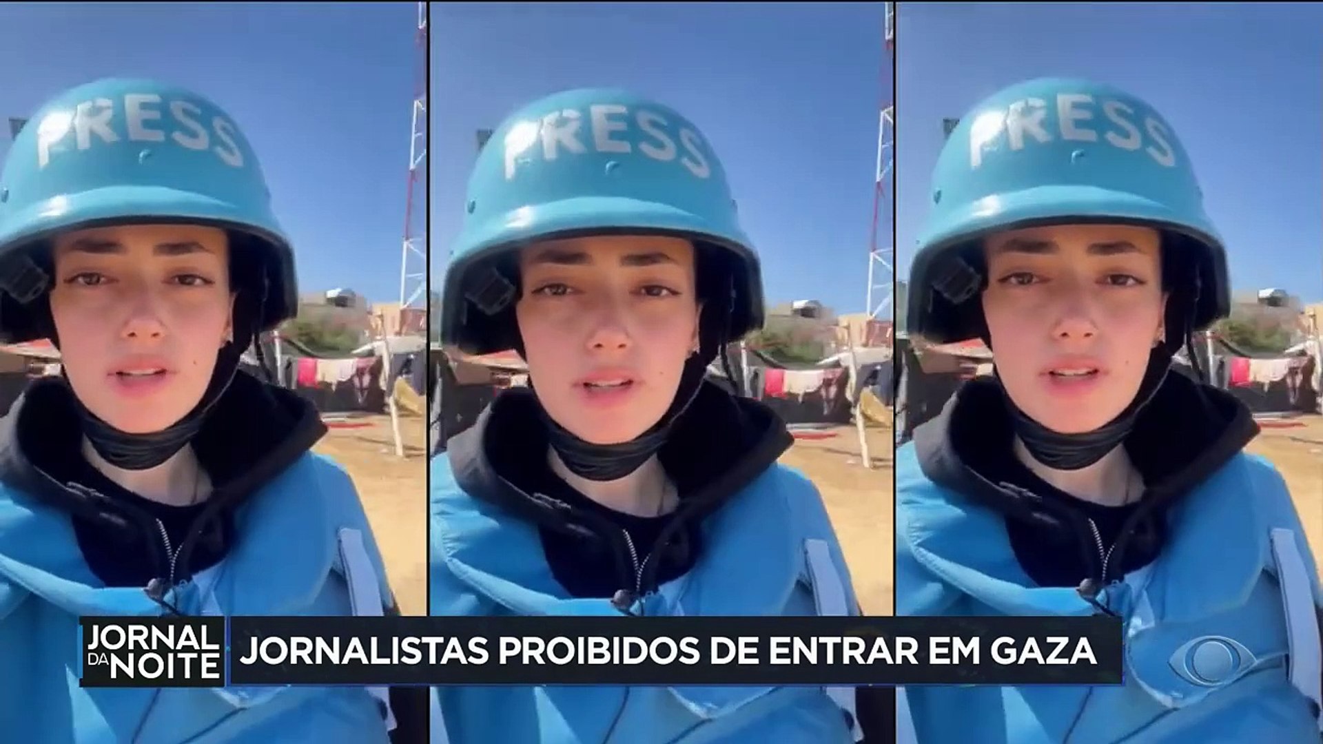 Jornalistas proibidos de entrar em Gaza