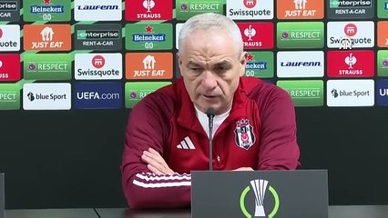 Rıza Çalımbay Lugano maçı öncesi konuştu