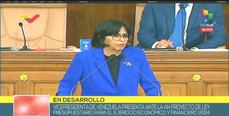 Vicepresidenta de Venezuela llama a propiciar un modelo propio de desarrollo