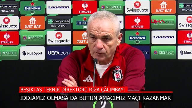 Rıza Çalımbay: İddiamız olmasa da buraya kazanmak için geldik