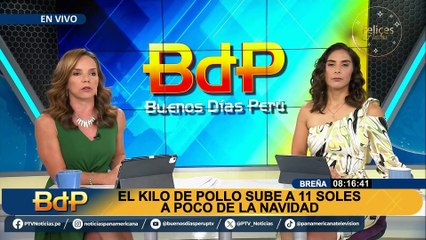 El precio del kilo del pollo se eleva a 11 soles a pocos días de la navidad
