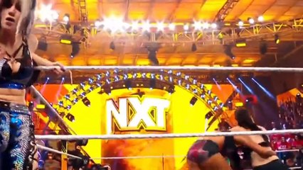 Blair Davenport & Cora Jade vs. Lyra Valkyria & Nikkita Lyons