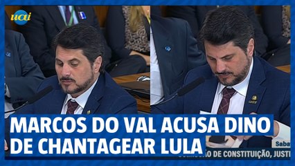 Marcos do Val acusa Dino de chantagear Lula por Ministério da Justiça