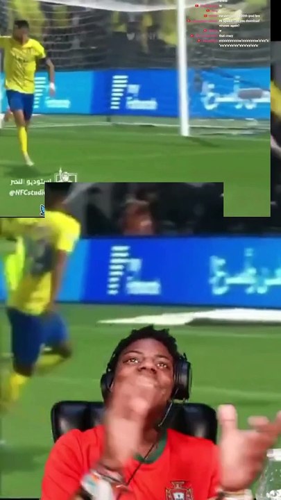 speed ishowspeed react CR7 new celebration-highlight