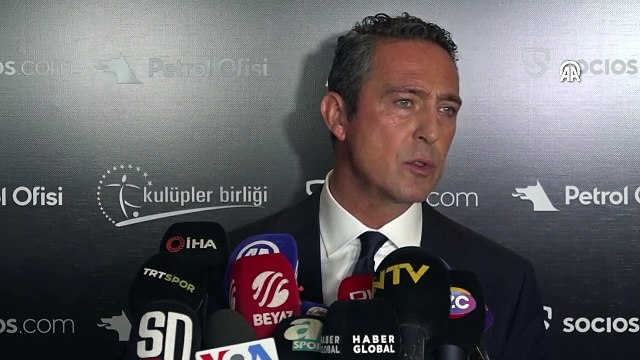Ali Koç'un Kulüpler Birliği Vakfı toplantısı sonrası açıklamaları
