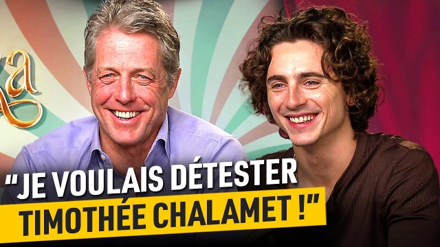 Les Secrets de WONKA avec Timothée Chalamet et Hugh Grant