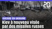 Guerre en Ukraine : Kiev à nouveau visée par des missiles russes