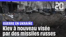 Guerre en Ukraine : Kiev à nouveau visée par des missiles russes