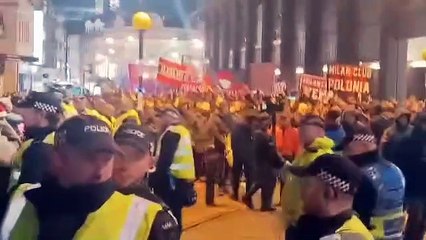 AC Milan Fans Rally at St James' Park Ahead of Champions League Clash ⚽