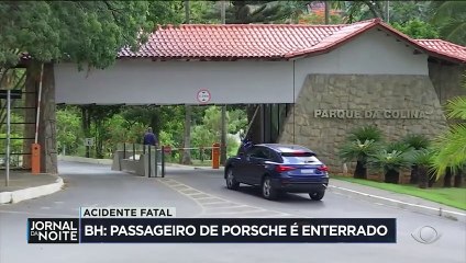 Passageiro de Porsche é enterrado e motorista segue preso