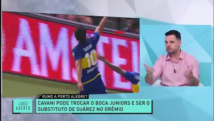 Chico Garcia diz que Edinson Cavani pode estar na mira do Flamengo ou Grêmio