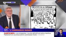 Projet de loi immigration et insultes envers Cyrielle Chatelain: le sommaire du 20H de Ruquier