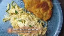 Fettuccine alfredo da Maria do Carmo, no MasterChef, agrada jurados