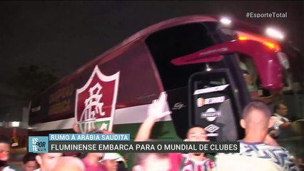 Fluminense embarca para o Mundial de Clubes
