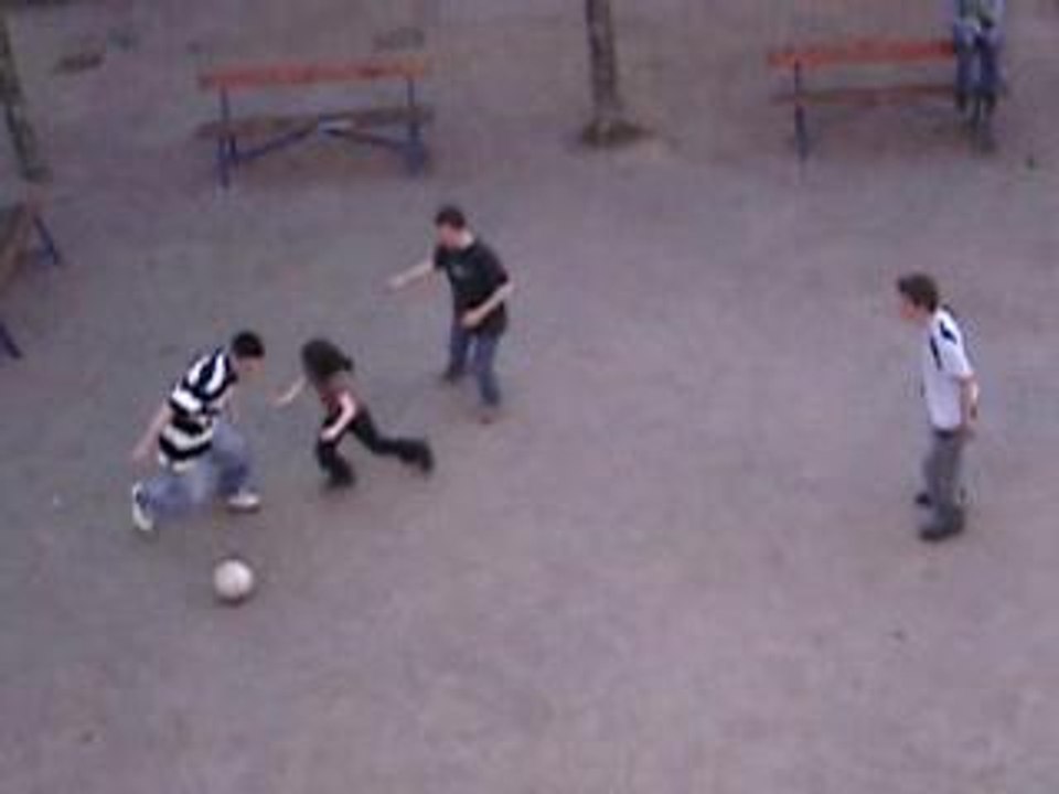 foot de  quartier