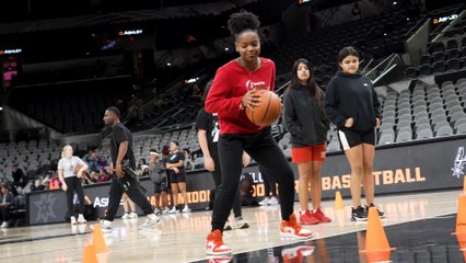 San Antonio Spurs Host 'Hope to Dream' Event at Frost Bank Center (Credit: San Antonio Spurs)