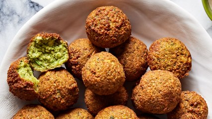 Our Homemade Falafel Won't Fall Apart In The Fryer—Here's Why