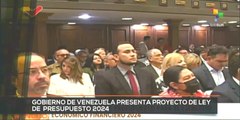 TeleSUR Noticias 15:30 13-12: Gobierno de Venezuela presenta Proyecto de Ley de Presupuesto 2024