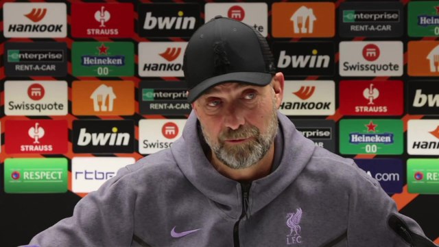 Liverpool's Jurgen Klopp previews their UEFA Europa League clash with Union St Gilloise