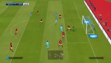 Very long assist and scored a wonderful goal in PES