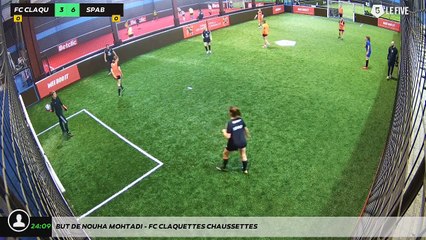 But de nouha mohtadi - FC CLAQUETTES CHAUSSETTES