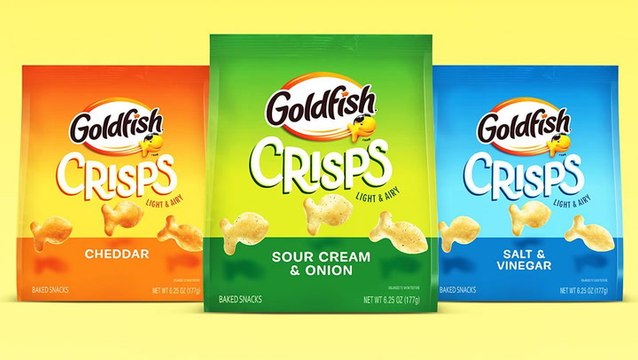 Goldfish Unveils a New Snack with Even More Crunch: Goldfish Crisps