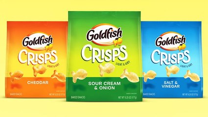 Goldfish Unveils a New Snack with Even More Crunch: Goldfish Crisps