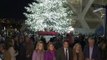 La Ciutat de les Arts i les Ciències de Valencia enciende su árbol de Navidad