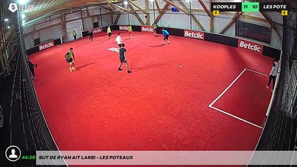 But de Ryan Ait larbi - Les poteaux