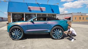 Custom Camaro With 32-Inch Wheels | Ridiculous Rides