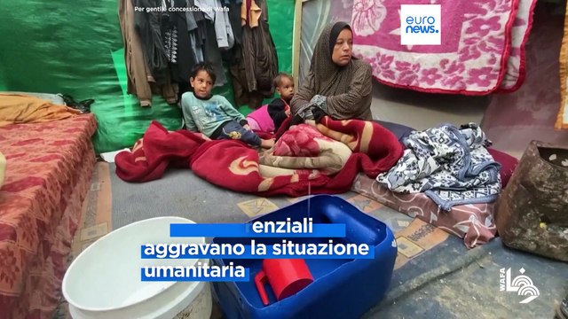 Israele: Avanti con o senza il sostegno internazionale . Gaza sommersa dalle piogge torrenziali