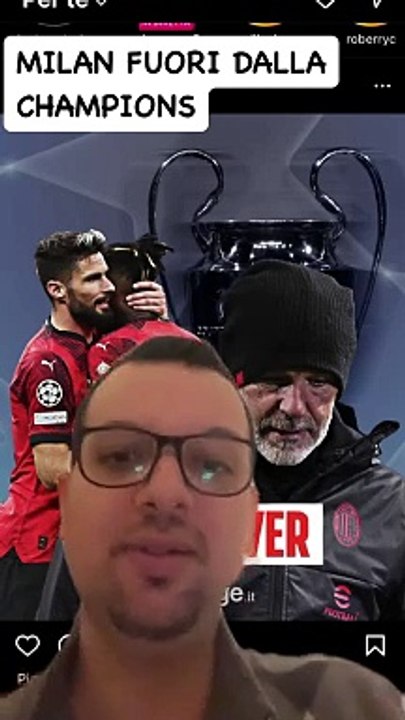 Il Milan non supera gli ottavi di Champions e scende in Europa League