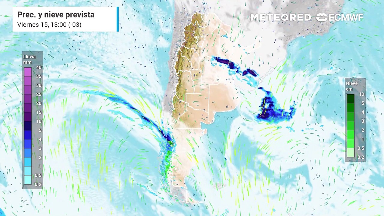 Alerta naranja por tormentas, granizo y ráfagas en Argentina: ¿hasta cuándo se mantendrán las lluvias?