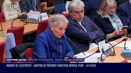 Audition à l'Assemblée nationale - Prix de l'électricité : audition de Luc Rémont, PDG d'EDF - 13/12/2023