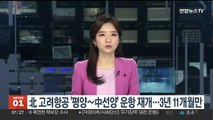북한 고려항공 '평양∼中선양' 운항 재개…3년11개월만