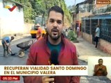 Trujillo | Realizan trabajos de asfaltados en la vialidad de Santo Domingo, mcpio. Valera
