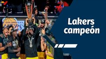 Tiempo Deportivo | Los Ángeles Lakers campeón de la primera Copa NBA