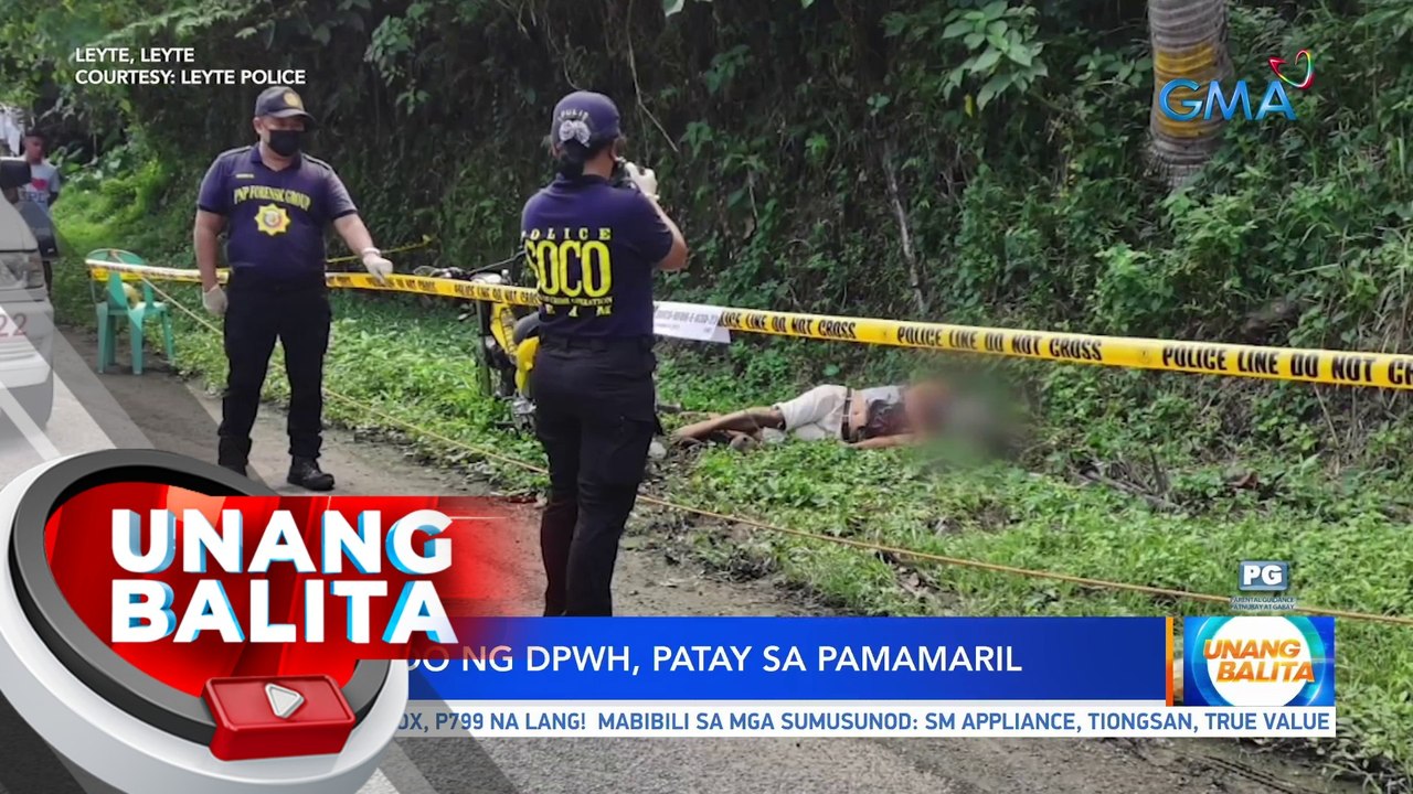 Empleyado ng DPWH, patay sa pamamaril | UB