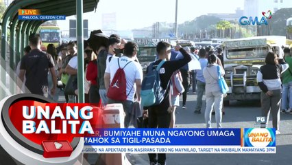 Ilang tsuper, bumibyahe muna ngayong umaga bago lumahok sa tigil-pasada | UB