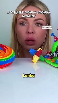 ASMR MUKBANG, Willy Wonka Food, Chocolate Oompa Loompa