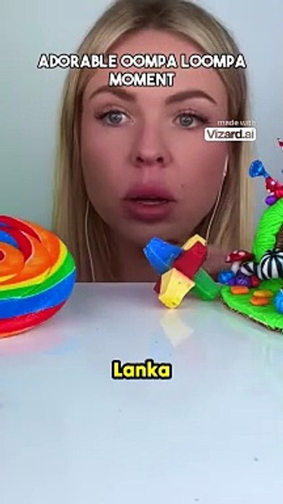 ASMR MUKBANG, Willy Wonka Food, Chocolate Oompa Loompa