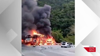 Grave accidente de tránsito en Venezuela