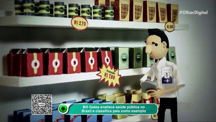 Bill Gates enaltece saúde pública no Brasil e classifica país como exemplo