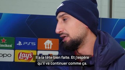 PSG - Donnarumma : “Pas les mots pour dire à quel point Zaïre-Emery est fantastique”