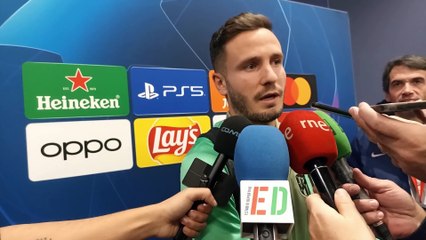 Saúl sobre Griezmann: "Sabe marcar la diferencia a pesar de estar cansado"